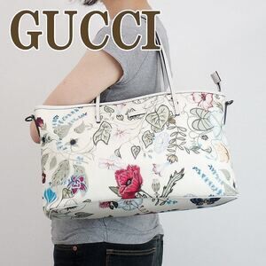 Gucci Flora Flower Tote Bag Shoulder
